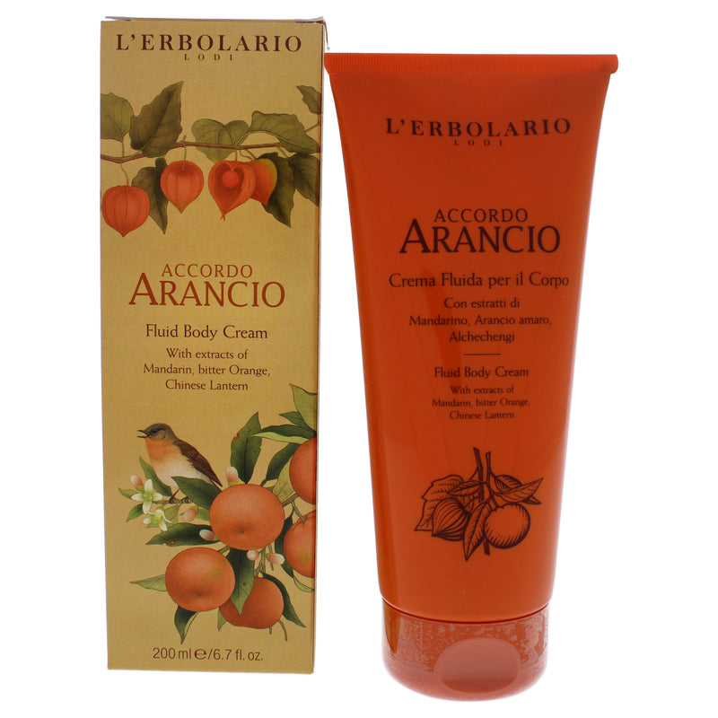 LErbolario Accordo Arancio Body Cream by LErbolario for Unisex - 6.7 oz Body Cream