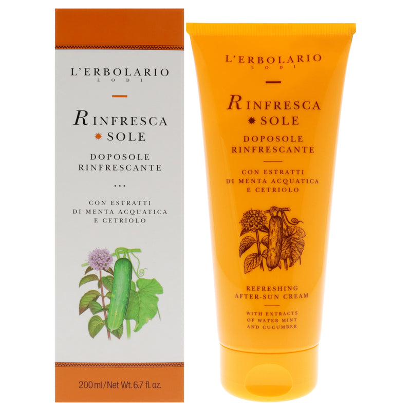 LErbolario Rinfresca Sole Refreshing After-Sun Cream by LErbolario for Unisex - 6.7 oz Sunscreen