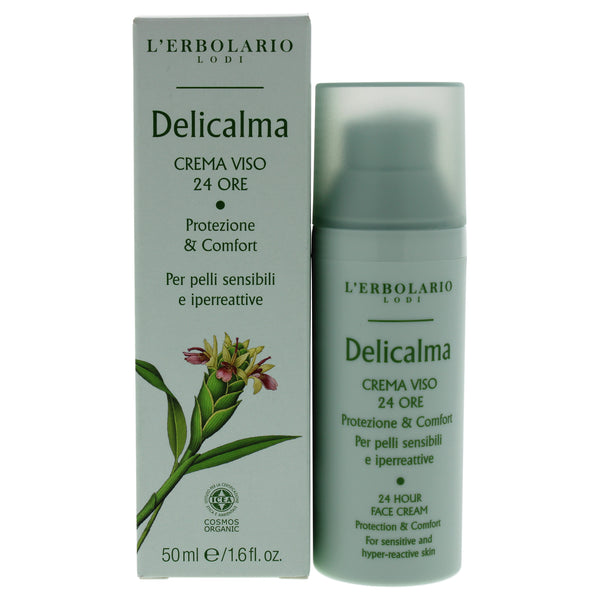 LErbolario Delicalma 24 Hours Face Cream by LErbolario for Unisex - 1.6 oz Cream