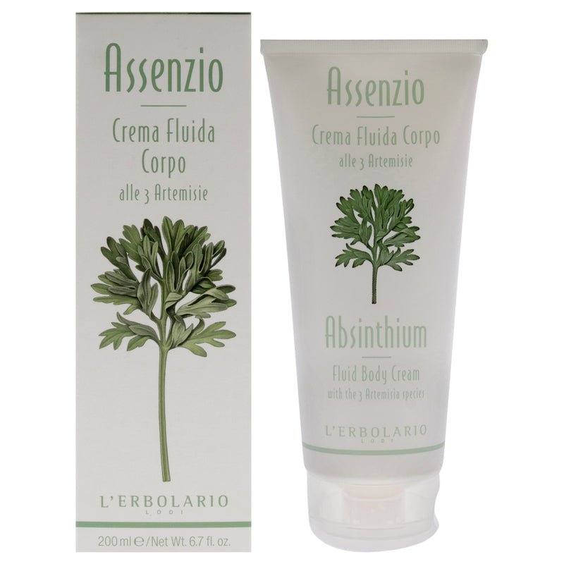 LErbolario Fluid Body Cream - Absinthium by LErbolario for Unisex - 6.7 oz Body Cream