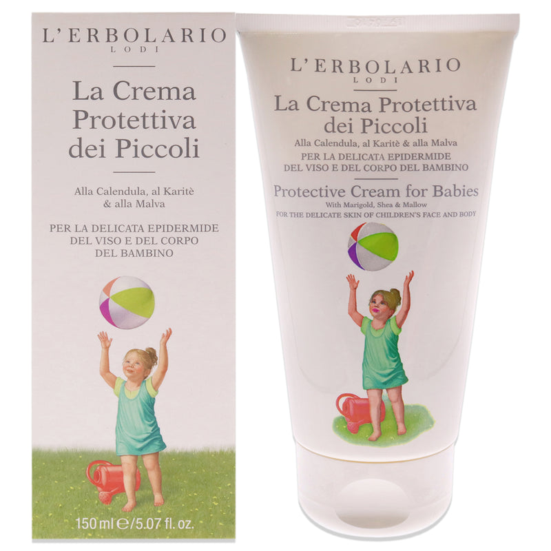 LErbolario Protective Cream For Babies by LErbolario for Kids - 5.07 oz Cream