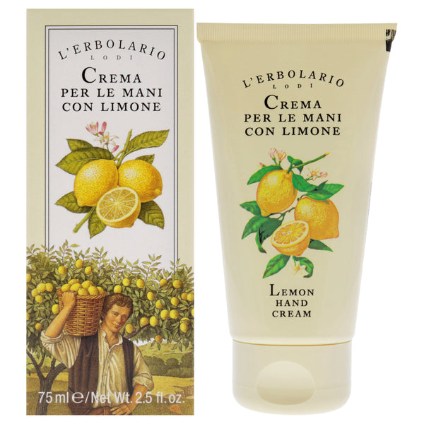 LErbolario Lemon Hand Cream by LErbolario for Unisex - 2.5 oz Cream