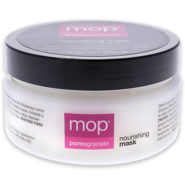 MOP Pomegranate Nourishing Mask by MOP for Unisex - 8.45 oz Masque