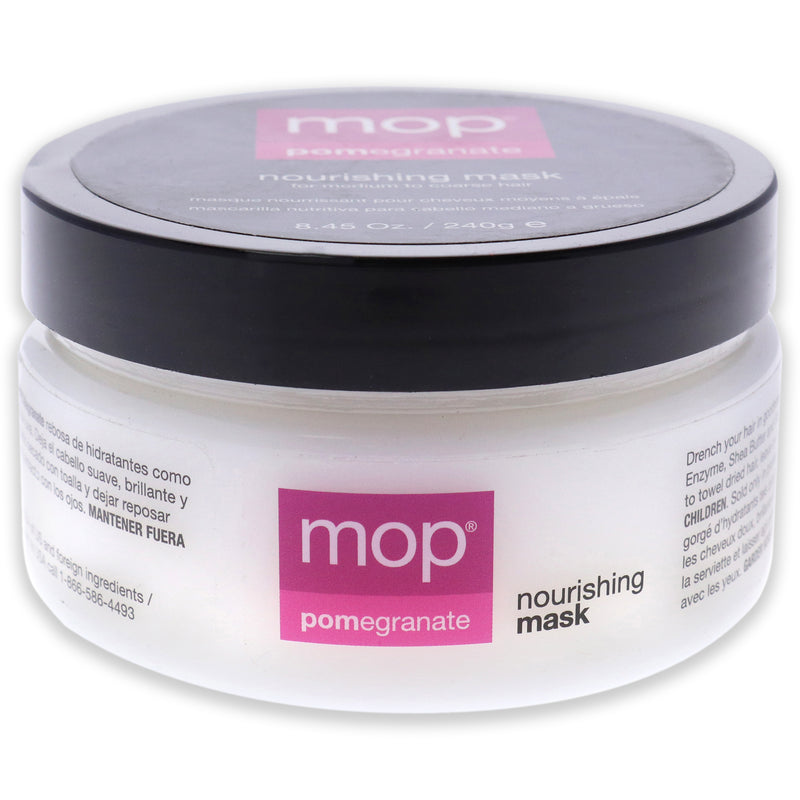 MOP Pomegranate Nourishing Mask by MOP for Unisex - 8.45 oz Masque