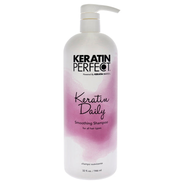 Keratin Perfect Keratin Daily Shampoo by Keratin Perfect for Unisex - 32 oz Shampoo