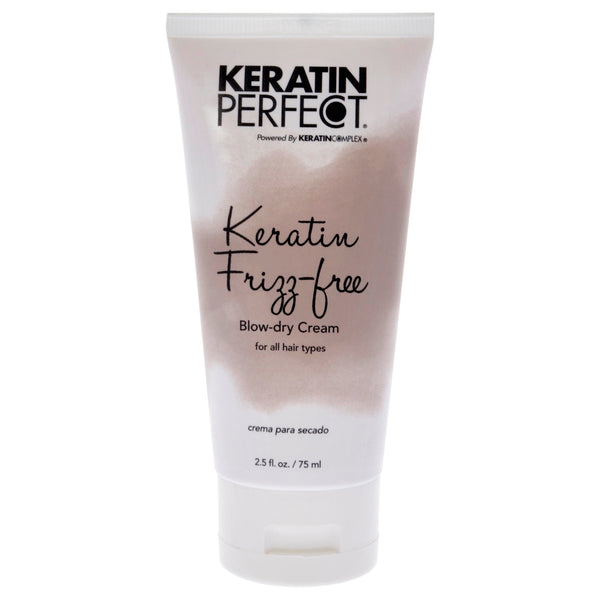 Keratin Perfect Keratin Frizz-Free Blow Dry Cream by Keratin Perfect for Unisex - 2.5 oz Cream