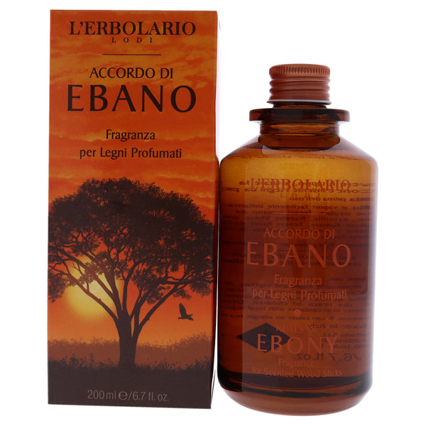 LErbolario Notes of Ebony Fragrance Diffuser by LErbolario for Unisex - 6.7 oz Room Fragrance