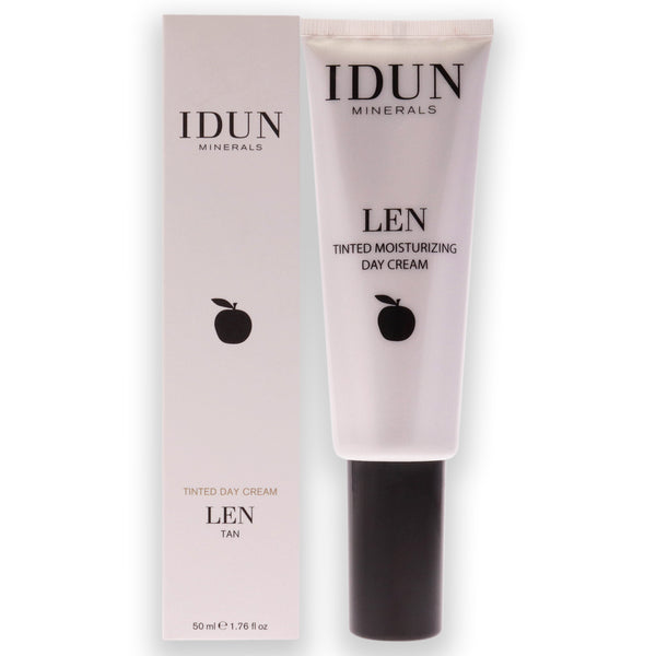Idun Minerals Len Tinted Day Cream - 405 Tan by Idun Minerals for Women - 1.76 oz Cream