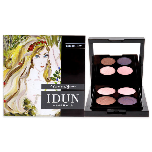 Idun Minerals Eyeshadow Palette - 405 Norrlandssyren by Idun Minerals for Women - 4 x 0.03 oz Eye Shadow