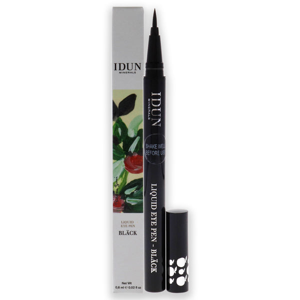 Idun Minerals Liquid Eye Pen - 152 Black by Idun Minerals for Women - 0.02 oz Eyeliner