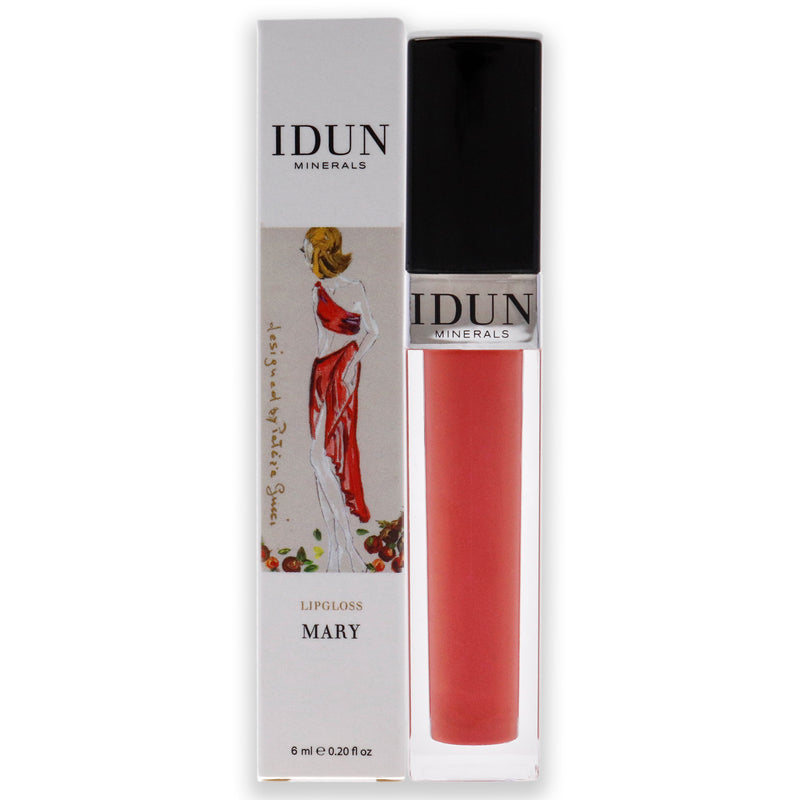Idun Minerals Lipgloss - 012 Mary by Idun Minerals for Women - 0.2 oz Lip Gloss