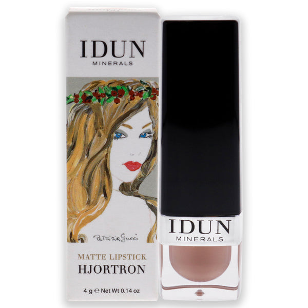 Idun Minerals Matte Lipstick - 101 Hjortron by Idun Minerals for Women - 0.14 oz Lipstick