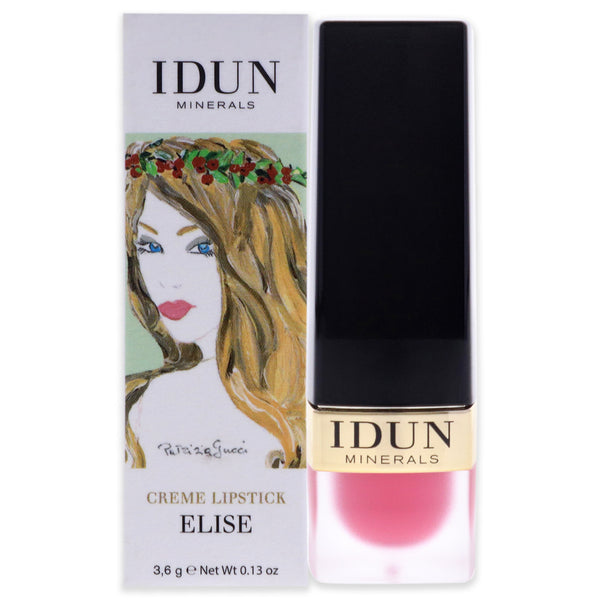 Idun Minerals Creme Lipstick - 201 Elise by Idun Minerals for Women - 0.13 oz Lipstick