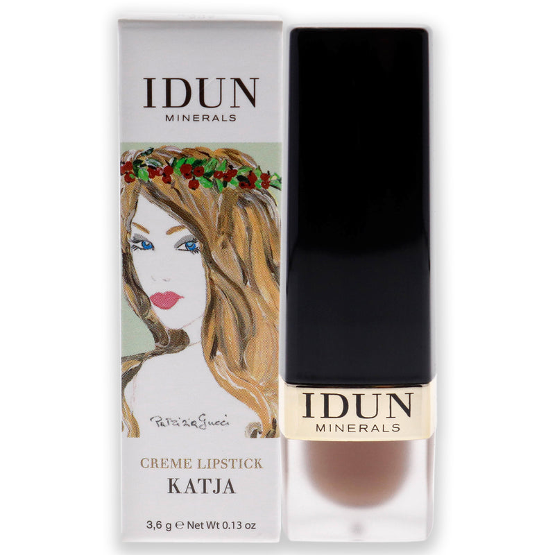 Idun Minerals Creme Lipstick - 207 Katja by Idun Minerals for Women - 0.13 oz Lipstick