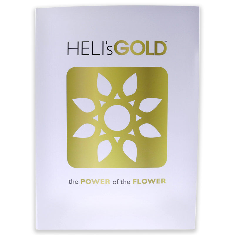 Helis Gold The Power Of The Flower Folder - Large by Helis Gold for Unisex - 1 Pc Folder