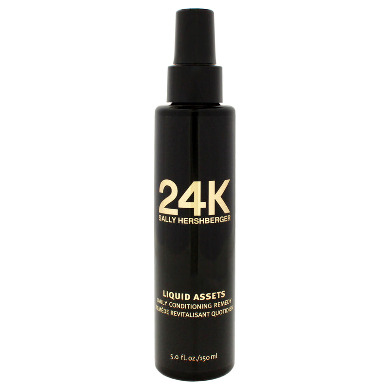 Sally Hershberger 24K Liquid Assets Daily Conditioning Remedy by Sally Hershberger for Unisex - 5 oz Conditioner