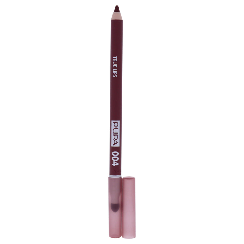 Pupa Milano True Lips Blendable Lip Liner - 004 Plain Brown by Pupa Milano for Women - 0.042 oz Lip Liner