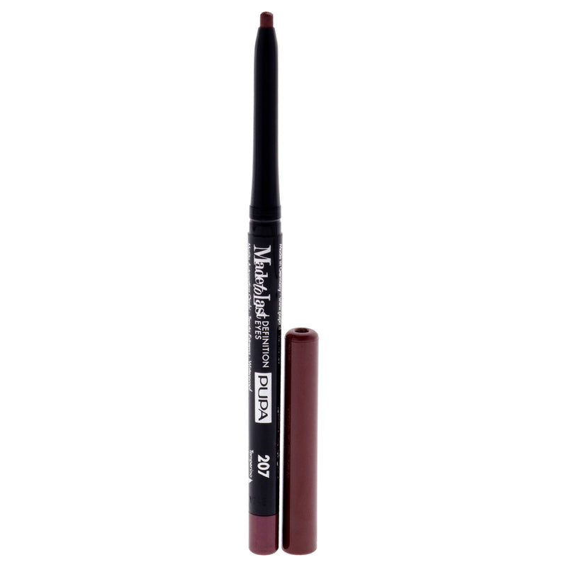 Pupa Milano Made To Last Definition Eyes - 207 Deep Burgundy by Pupa Milano for Women - 0.012 oz Eye Pencil