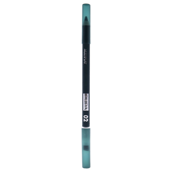 Pupa Milano Multiplay Eye Pencil - 02 Electric Green by Pupa Milano for Women - 0.04 oz Eye Pencil