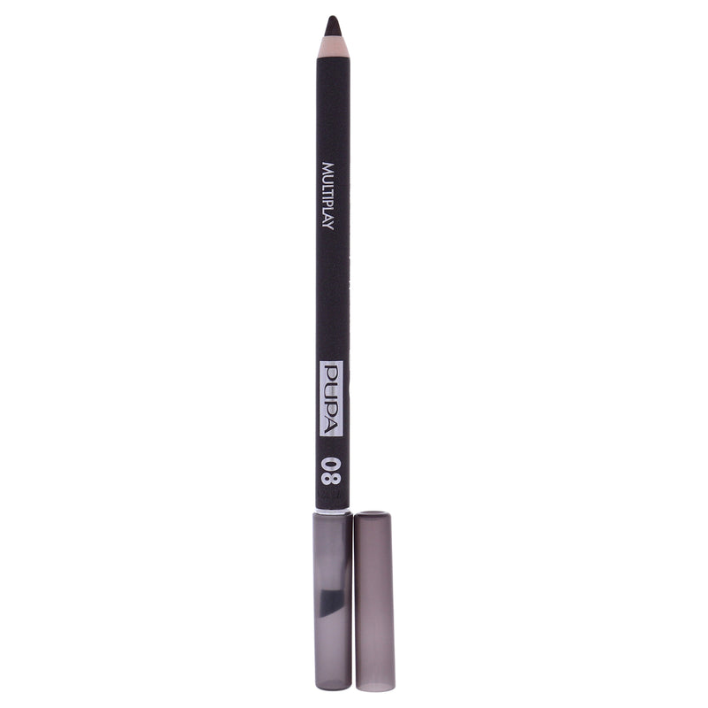 Pupa Milano Multiplay Eye Pencil - 08 Basic Brun by Pupa Milano for Women - 0.04 oz Eye Pencil