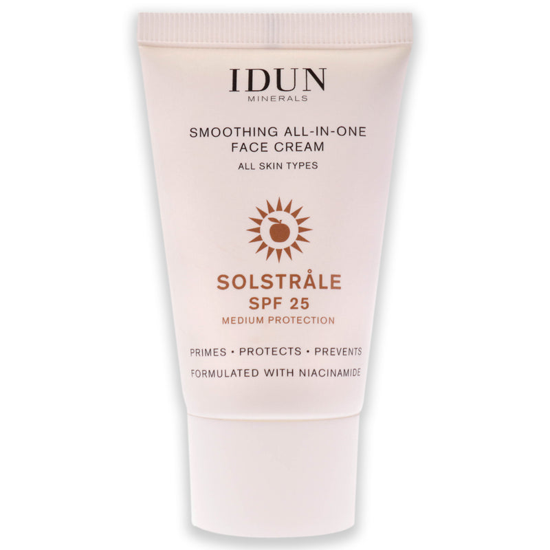 Idun Minerals Smoothing All-In-One Face Cream SPF 25 by Idun Minerals for Women - 1 oz Cream