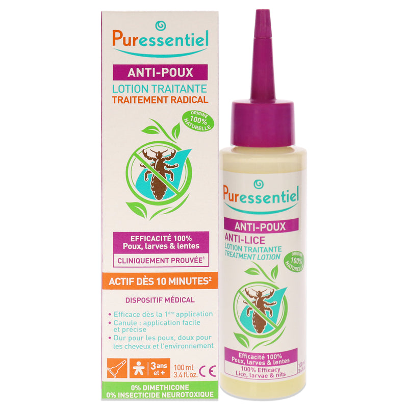 Puressentiel Anti-Lice Treatment Lotion by Puressentiel for Unisex - 3.4 oz Treatment