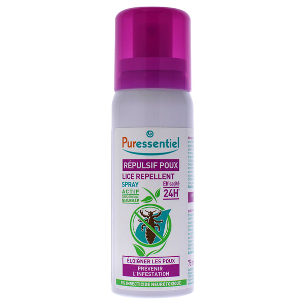 Puressentiel Anti-Lice Repellent Spray by Puressentiel for Unisex - 2.54 oz Lice Treatment