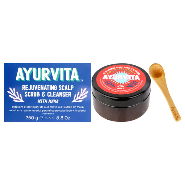 AyurVita Maka Rejuvenating Scalp Scrub and Cleanser by AyurVita for Unisex 6.7 oz Cleanser