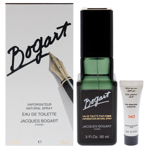 Bogart Signature by Jacques Bogart for Men - 2 Pc Gift Set 3oz EDT Spray, 3ml After Shave Balm