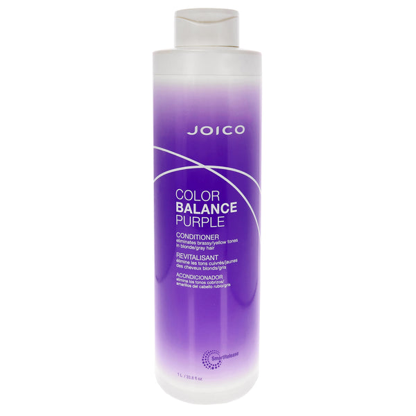 Joico Color Balance Purple Conditioner by Joico for Unisex - 33.8 oz Conditioner
