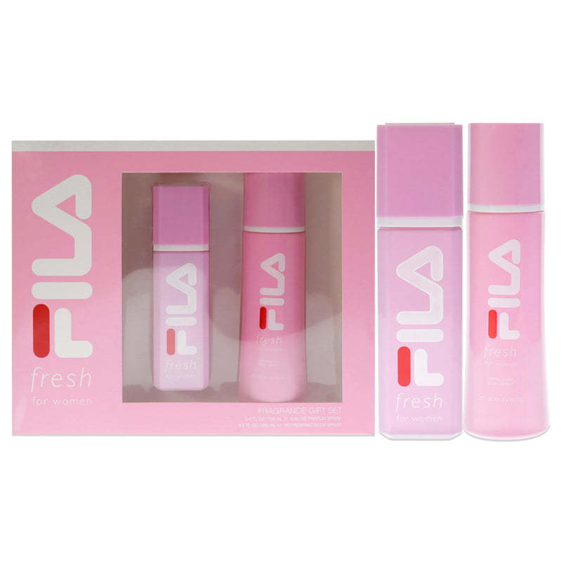 Fila Fila Fresh by Fila for Women - 2 Pc Gift Set 3.4oz EDP Spray, 8.4oz Body Spray