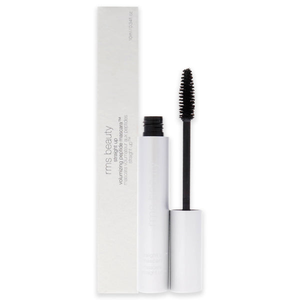 RMS Beauty Straight Up Volumizing Peptide Mascara - HD Black by RMS Beauty for Women - 0.34 oz Mascara