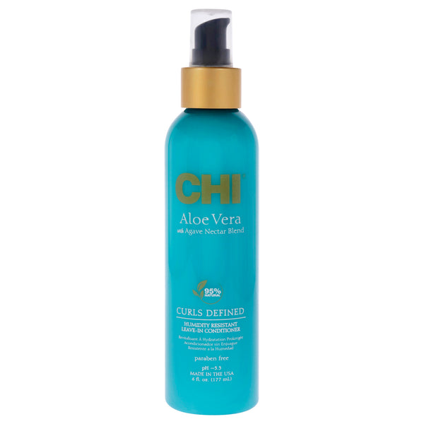 CHI Aloe Vera Humidity Resistant Leave-In Conditioner by CHI for Unisex - 6 oz Conditioner