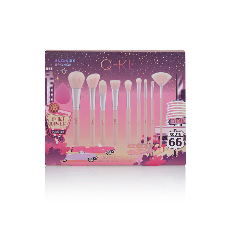 Q-KI Superstar Brush Collection - Eco Packaging by Q-KI for Women - 1 Pc Makeup