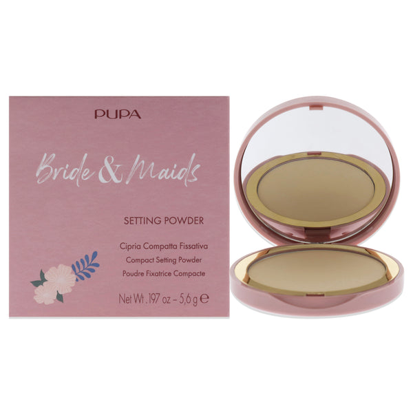 Pupa Milano Bride and Maids Setting Powder - 001 Bride Veil by Pupa Milano for Women - 0.197 oz Powder
