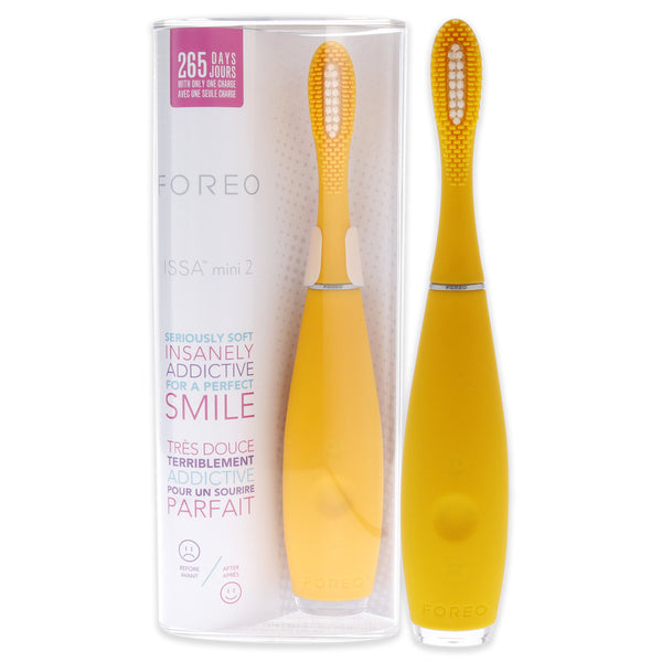 Foreo ISSA Mini 2 - Mango Tango by Foreo for Kids - 1 Pc Toothbrush