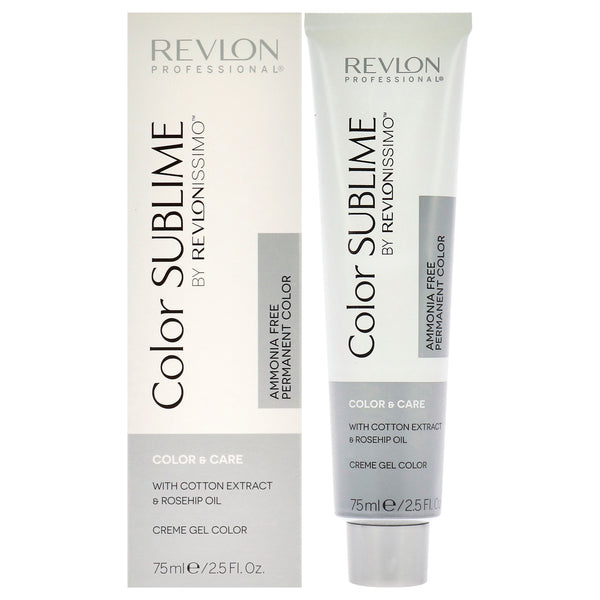 Revlon Revlonissimo Color Sublime - 10.21 Pale Iridescent Ash Blonde by Revlon for Unisex - 2.5 oz Hair Color