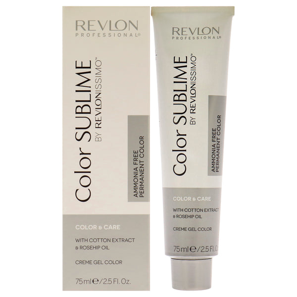 Revlon Revlonissimo Color Sublime - 6.3 Dark Gold Blonde by Revlon for Unisex - 2.5 oz Hair Color