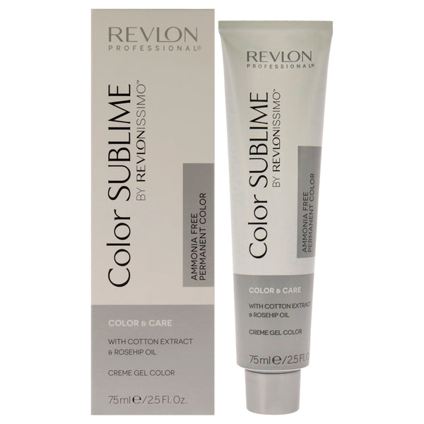 Revlon Revlonissimo Color Sublime - 10.1 Pale Ash Blonde by Revlon for Unisex - 2.5 oz Hair Color