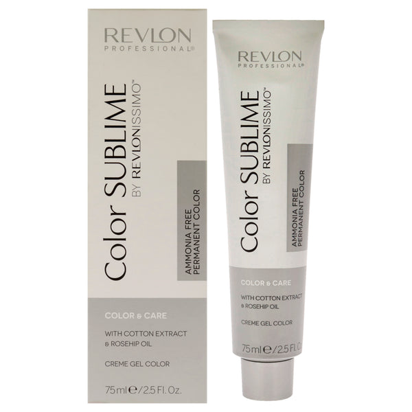 Revlon Revlonissimo Color Sublime - 5.34 Light Gold Copper Brown by Revlon for Unisex - 2.5 oz Hair Color