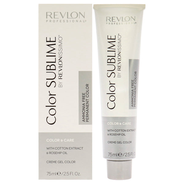 Revlon Revlonissimo Color Sublime - 6.34 Dark Gold Copper Blonde by Revlon for Unisex - 2.5 oz Hair Color