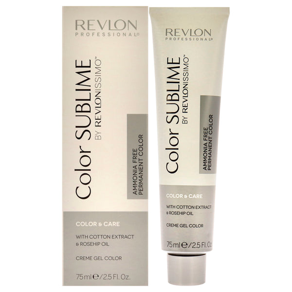 Revlon Revlonissimo Color Sublime - 7.32 Medium Golden Iridescent Blonde by Revlon for Unisex - 2.5 oz Hair Color