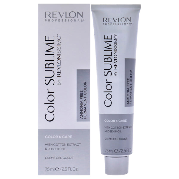 Revlon Revlonissimo Color Sublime - 8.21 Light Ash Blonde by Revlon for Unisex - 2.5 oz Hair Color