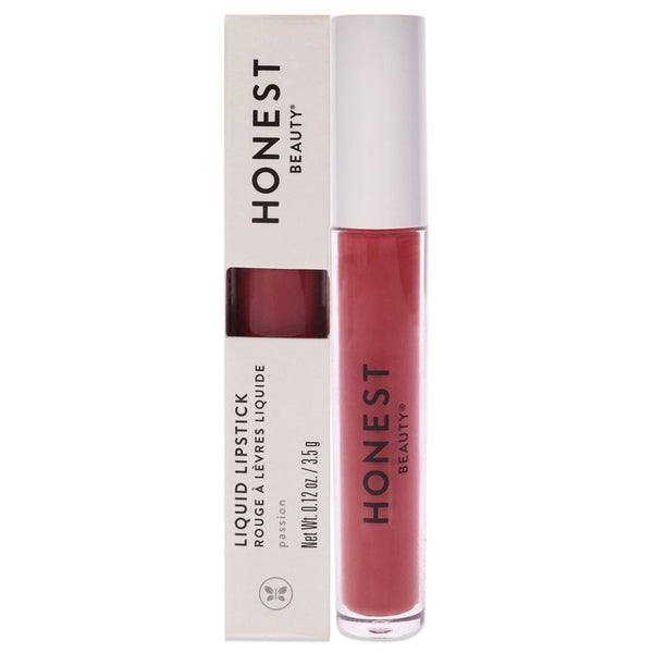 Honest Liquid Lipstick - Passion by Honest for Women - 0.12 oz Lipstick