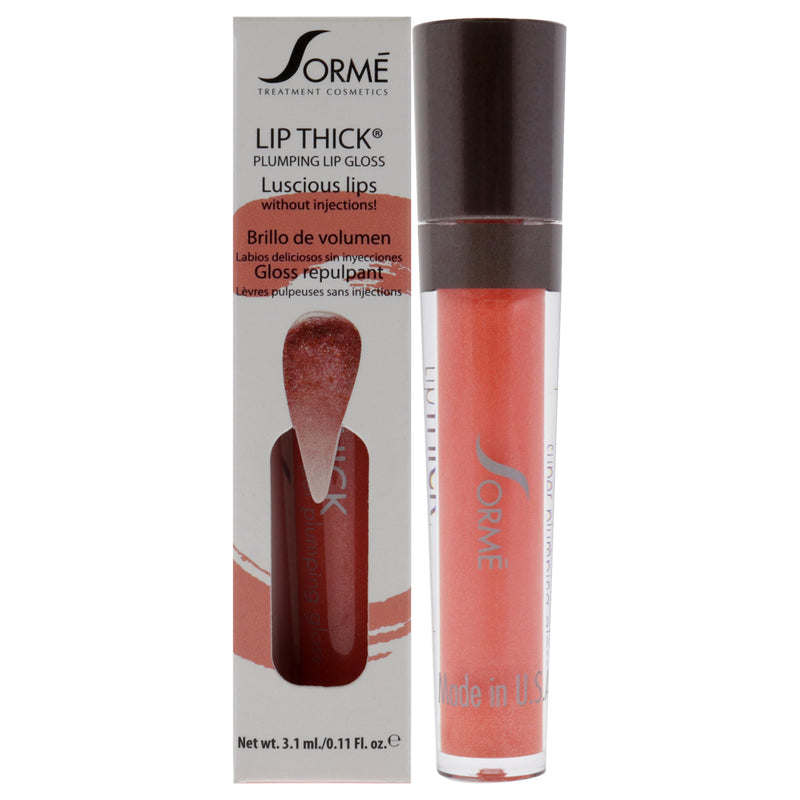 Sorme Cosmetics Lip Thick Plumping Lip Gloss - Blinki by Sorme Cosmetics for Women - 0.11 oz Lip Gloss