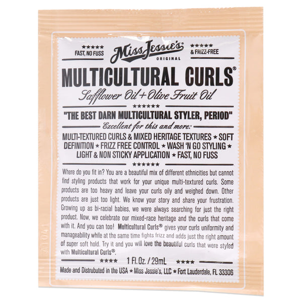 Miss Jessies Multi Cultural Curls by Miss Jessies for Unisex - 1 oz Cream