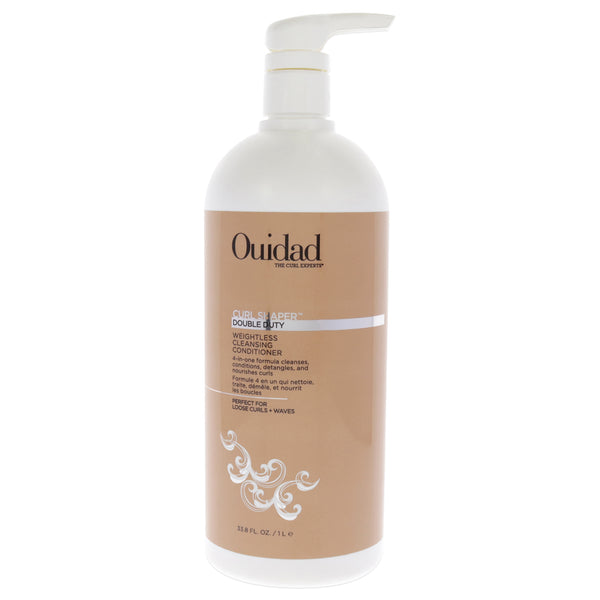 Ouidad Curl Shaper Double Duty Weightless Cleansing Conditioner by Ouidad for Unisex - 33.8 oz Conditioner