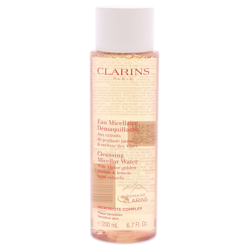 Clarins Cleansing Micellar Water by Clarins for Unisex - 6.7 oz Cleanser