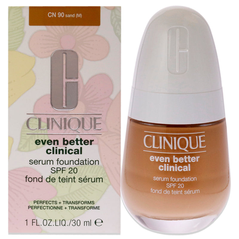 Clinique Even Better Clinical Serum Foundation SPF 20 - CN 90 Sand by Clinique for Women - 1 oz Foundation