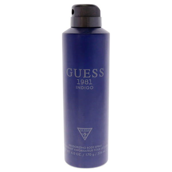 Guess Guess 1981 Indigo by Guess for Men - 6 oz Body Spray